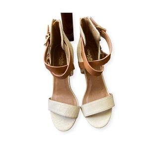 Charlotte Russe heels with back zipper.